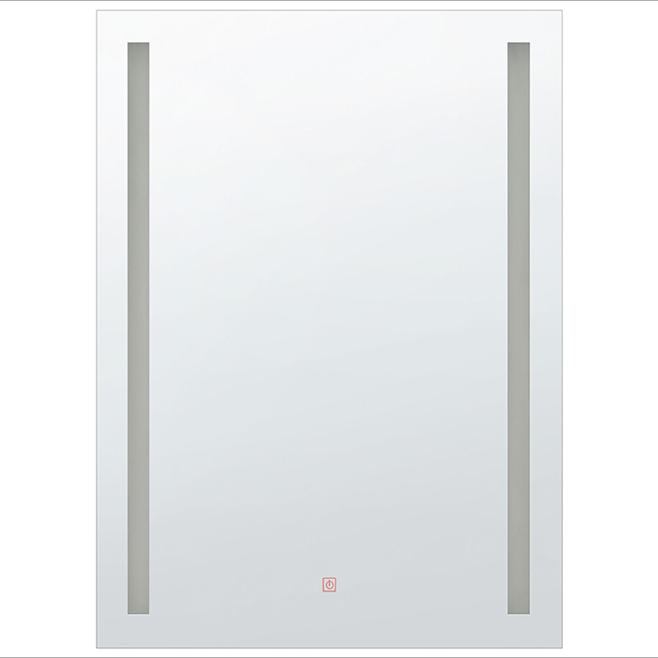 Oglindă LED pentru baie MARTINET 60 cm 80 cm Argintiu [2]