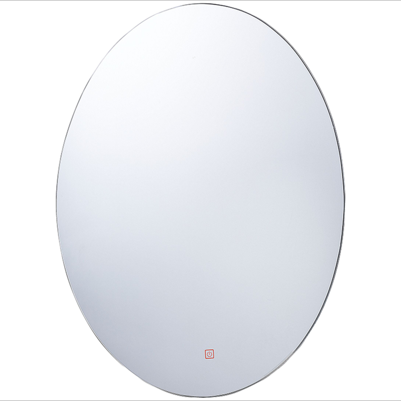 MAZILLE LED bathroom mirror 60 cm 80 cm Silver [2]