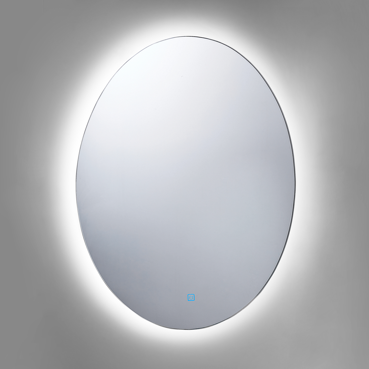 MAZILLE LED bathroom mirror 60 cm 80 cm Silver [4]