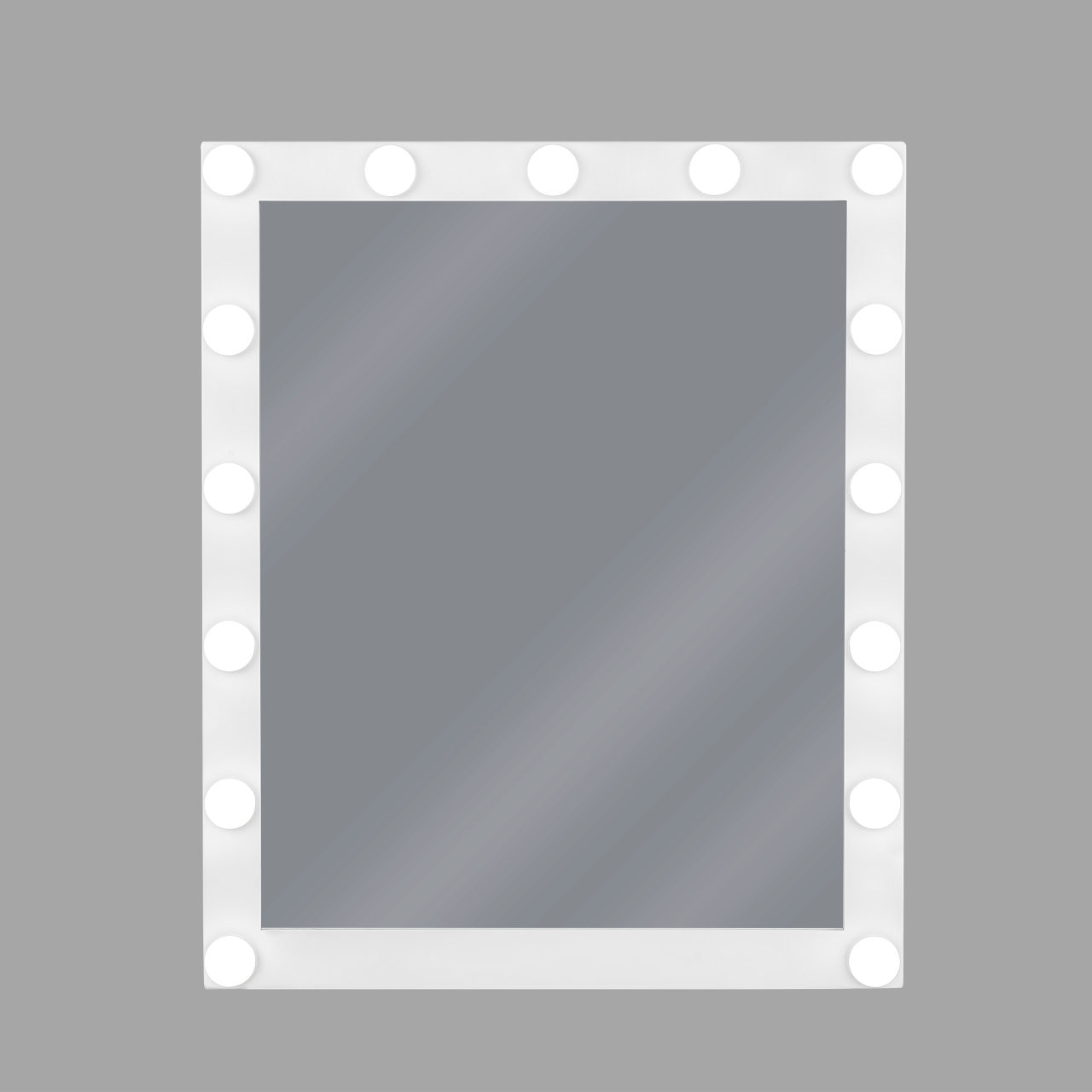 LED bathroom mirror ODENAS 50 cm 60 cm White [4]