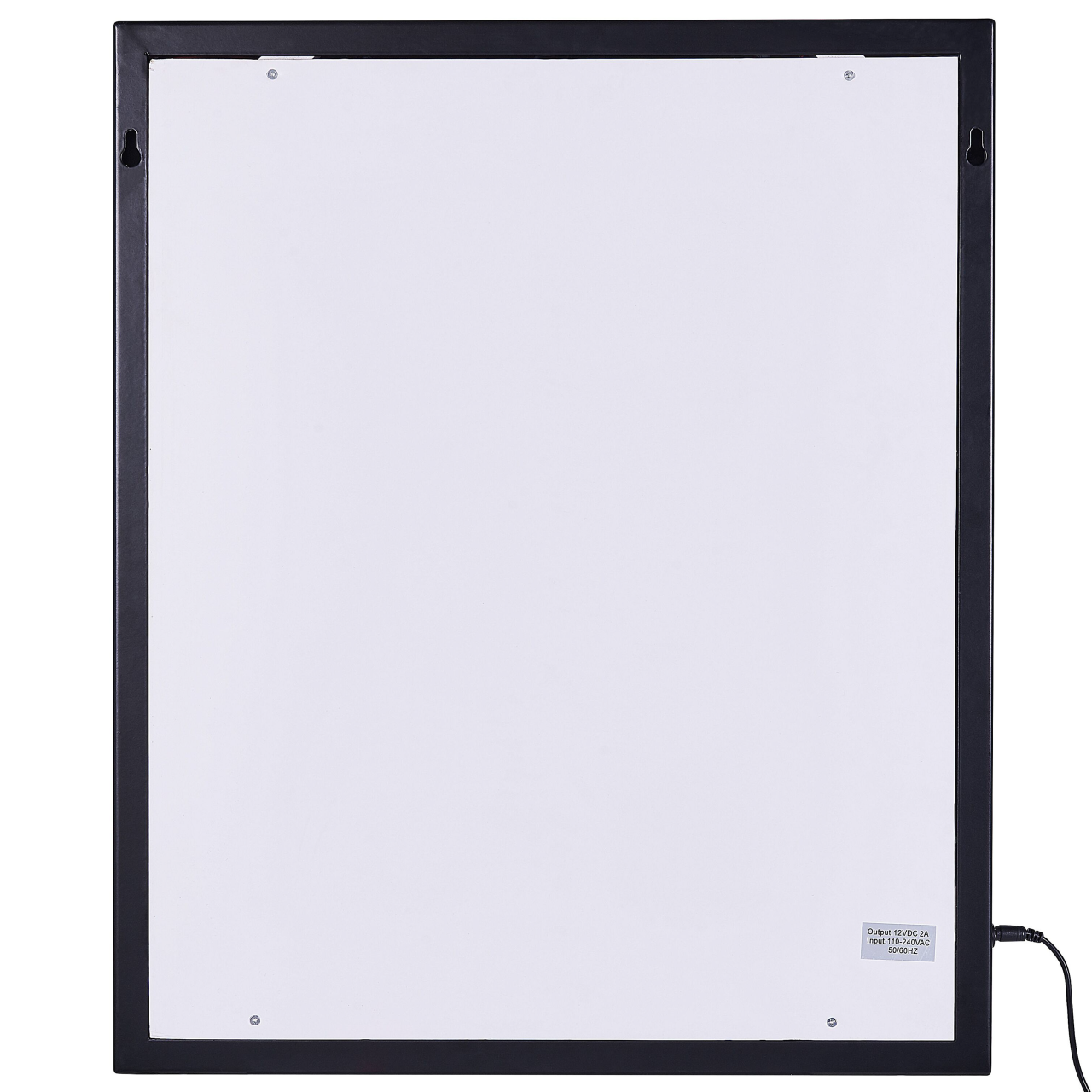 ODENAS LED bathroom mirror 50 cm 60 cm Black [5]