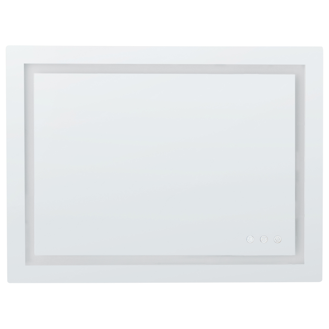 LED bathroom mirror PRENOIS 80 cm 60 cm Silver [2]