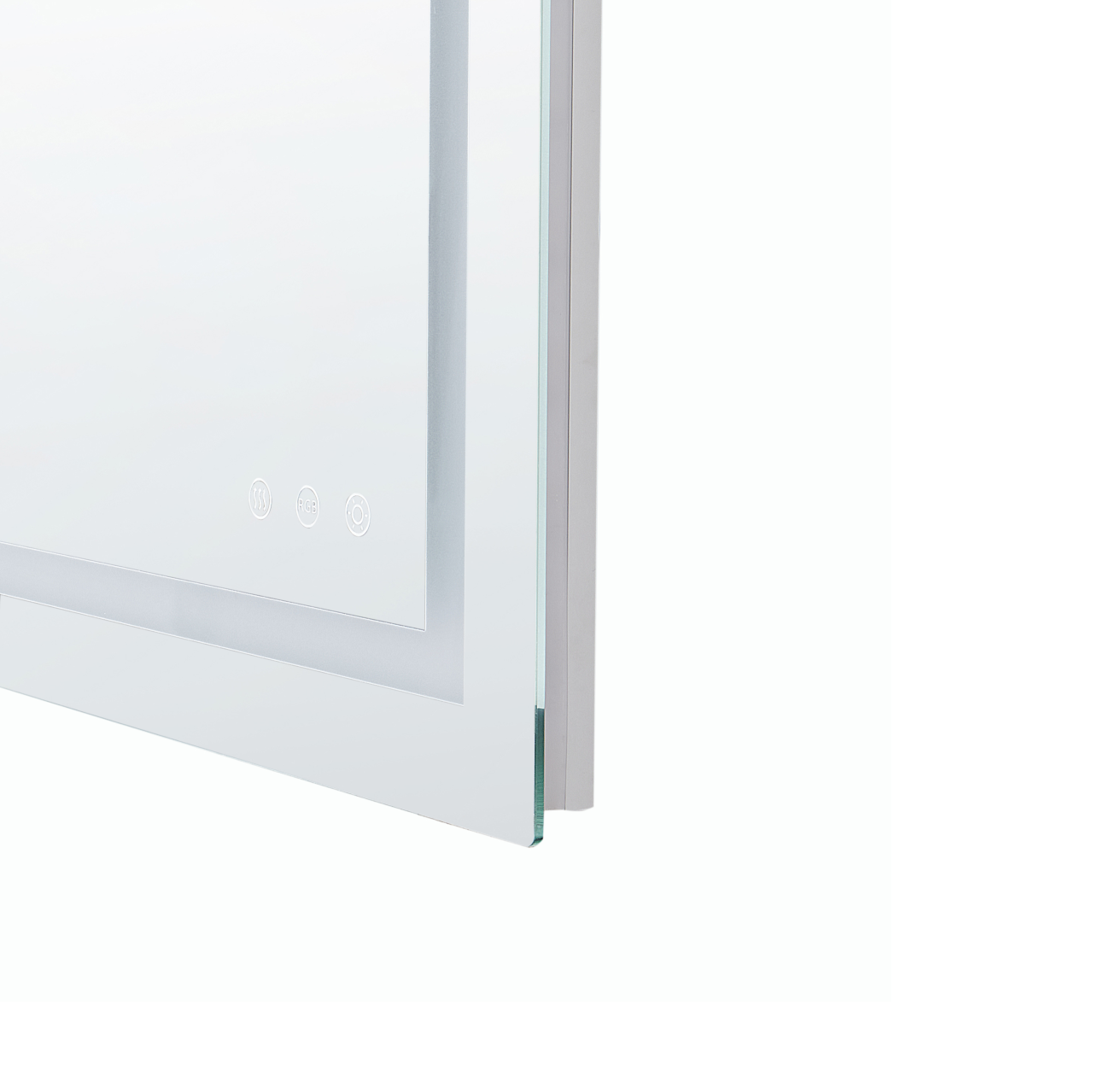 LED bathroom mirror PRENOIS 80 cm 60 cm Silver [7]