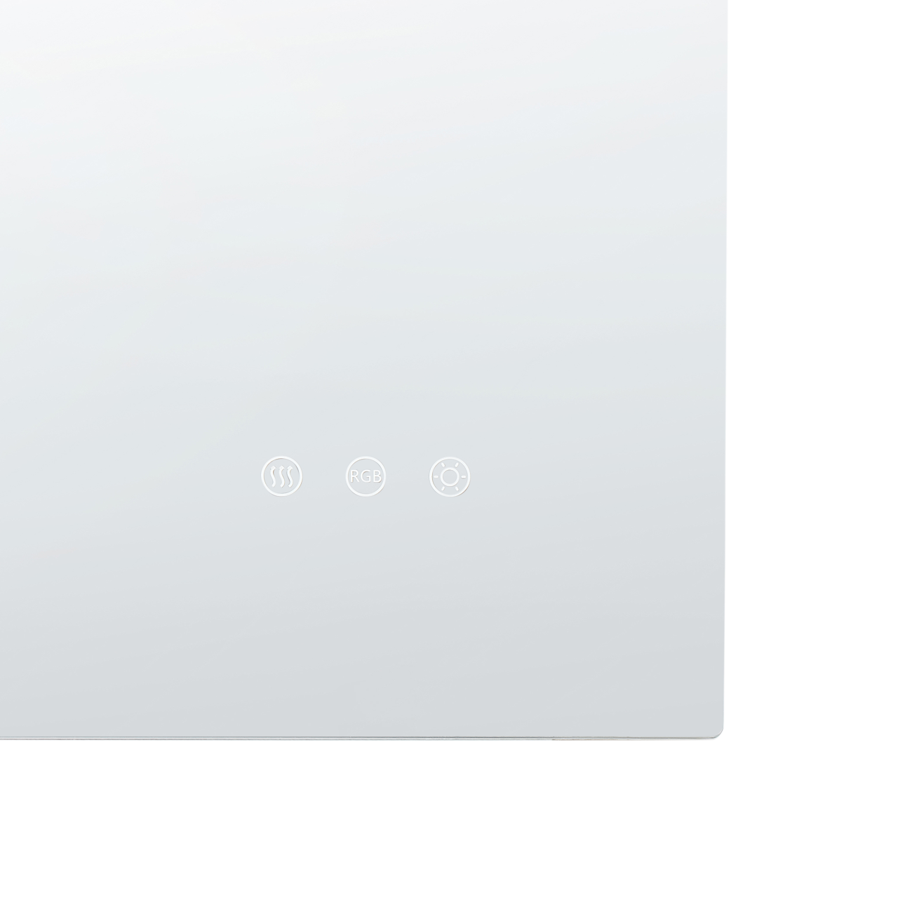 LED bathroom mirror PRENOIS 80 cm 60 cm Silver [6]