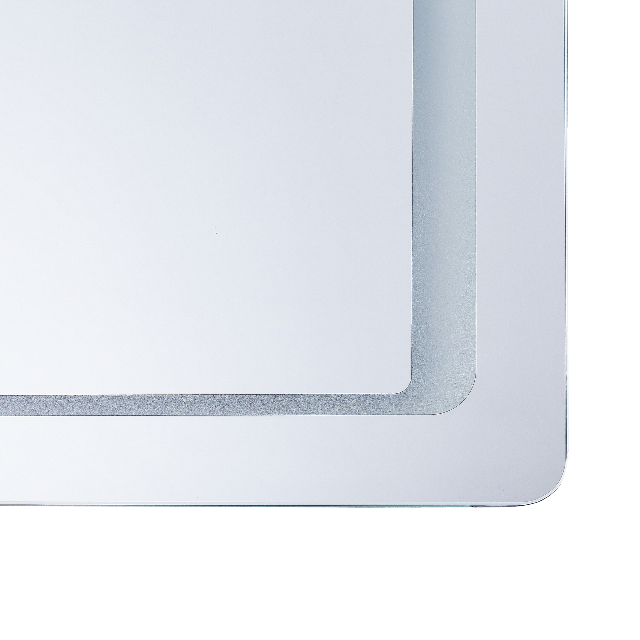 Oglindă LED pentru baie WASSY 80 cm 60 cm Argintiu [7]