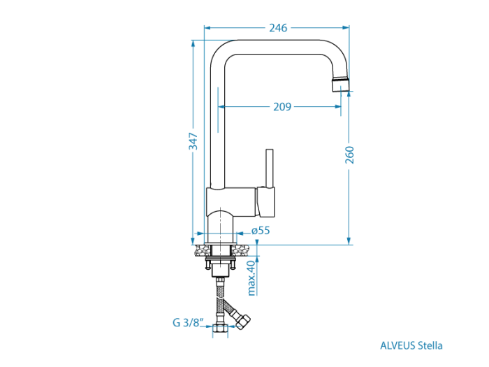 Alveus Nox 110 and Stella faucet package [5]