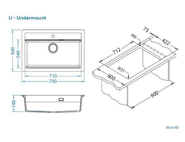 Pachet Atrox 40 si baterie Jana Negru (Accesorii) [10]