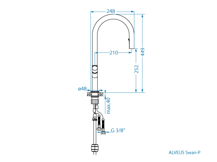 Pachet Atrox 40, Swan All Black si dozator [8]