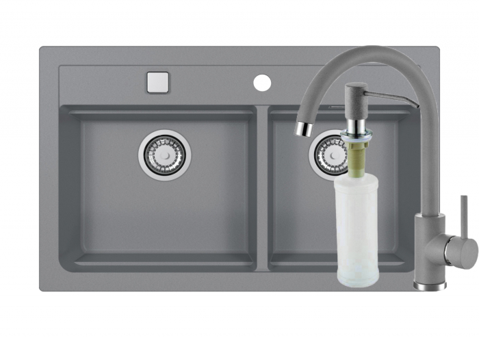 Pachet Atrox 50 si baterie Kati Gri ( Accesorii ) [3]