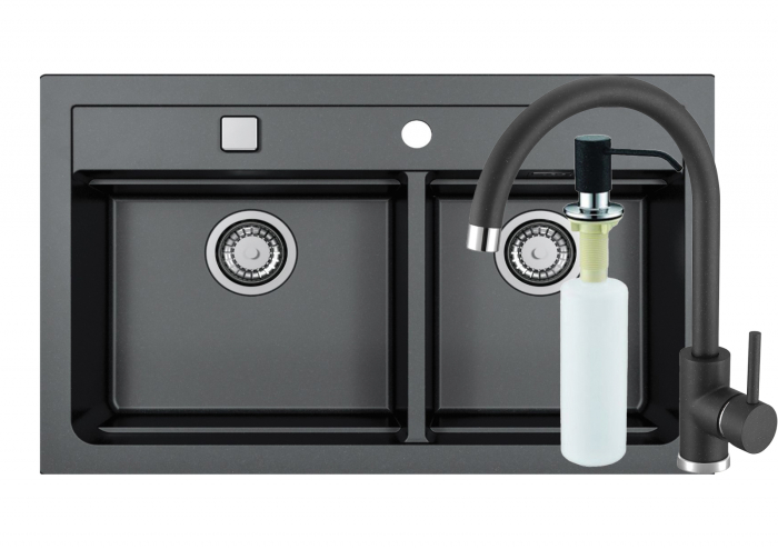 Pachet Atrox 50 si baterie Kati Negru ( Accesorii ) [3]