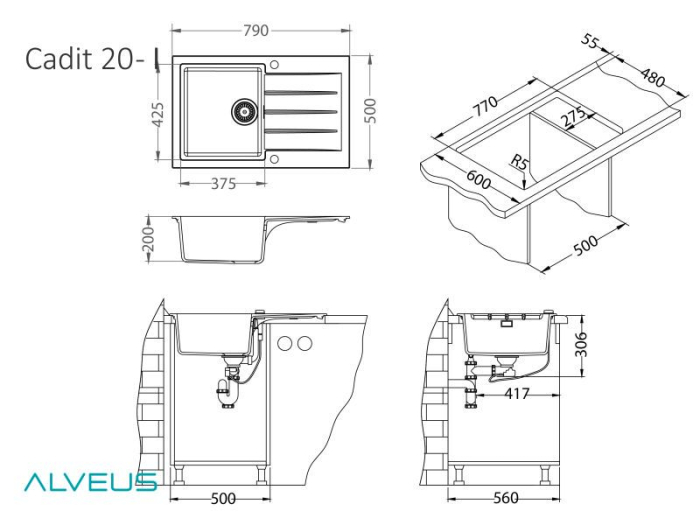Cadit 20 package and Zeos All Black faucet [4]