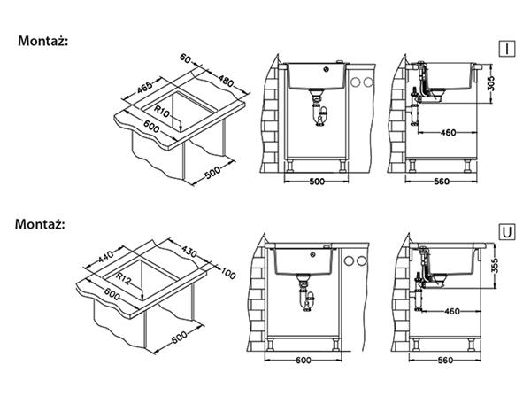 Pachet chiuveta compozit Formic 20 si Delos(cap extractibil) [4]