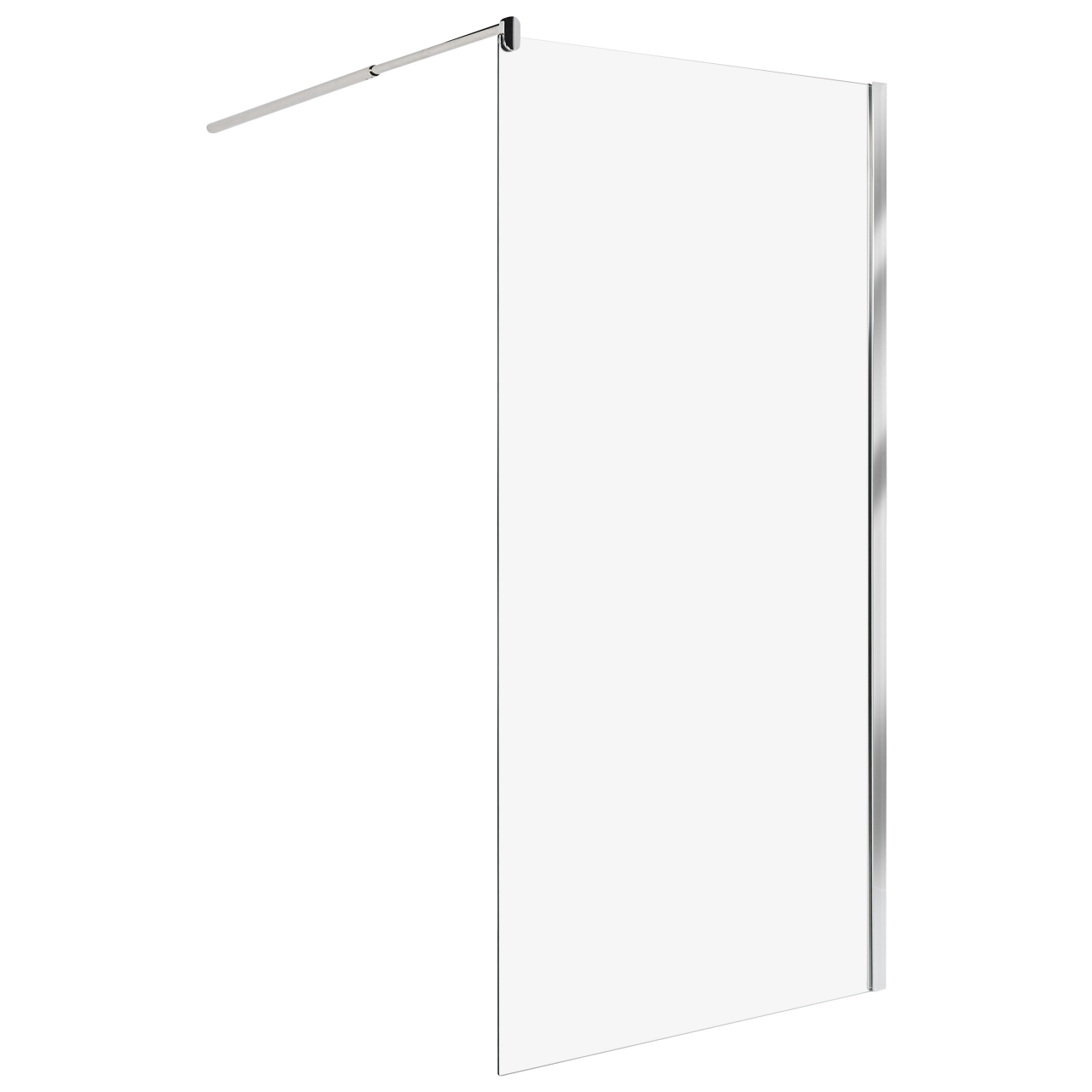 Shower enclosure AHAUS 100 x 190 cm Silver [2]