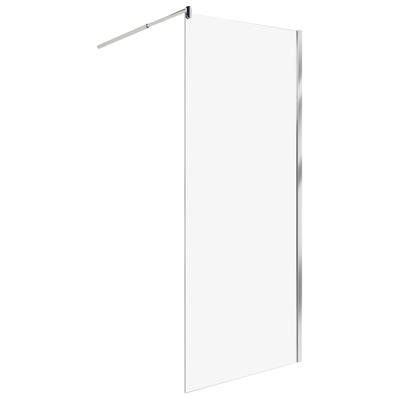 AHAUS shower screen 80 x 190 cm Silver [2]