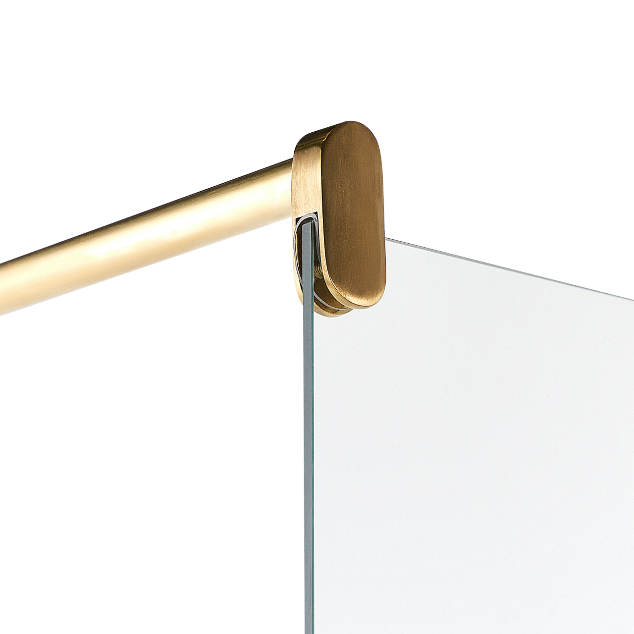 AHAUS shower screen 90 x 190 cm Gold [4]