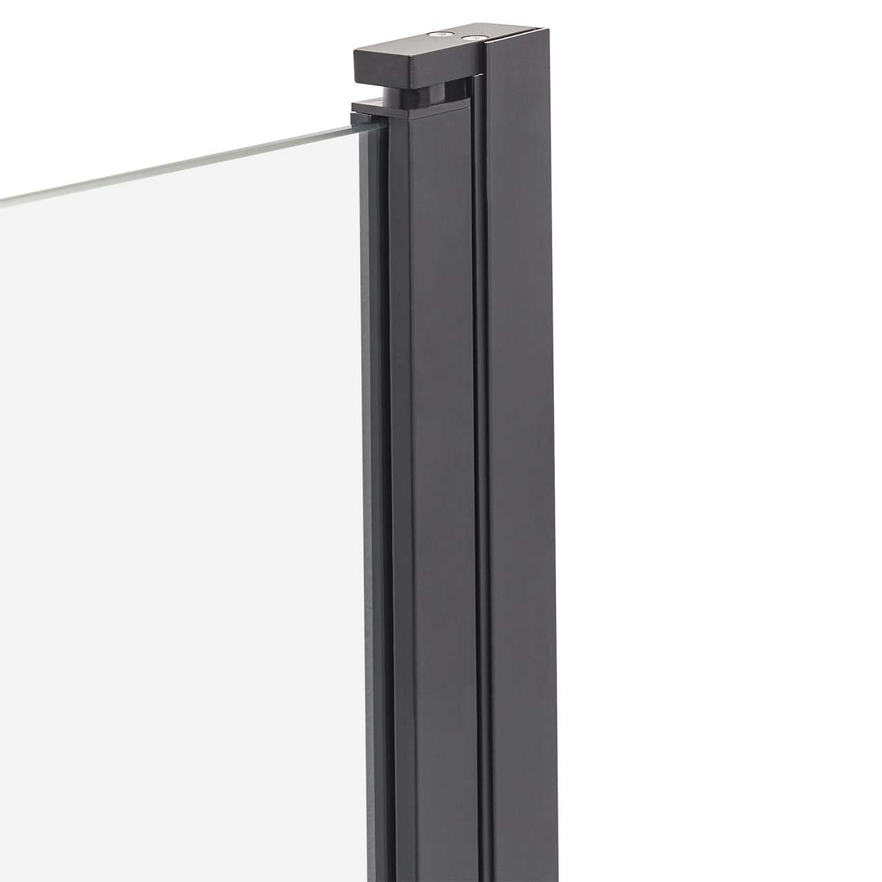 Shower wall LAPAN 140 x 70 cm Black [4]