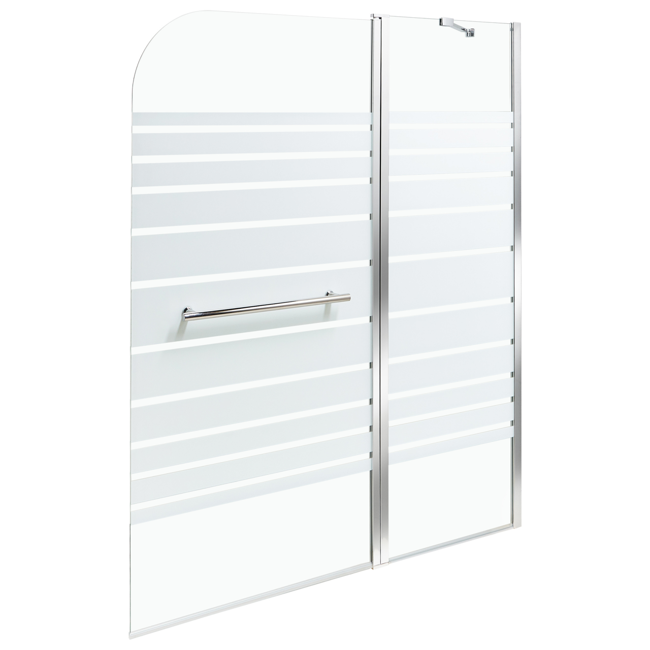 TUAPI shower wall 140 x 100 cm Silver [2]