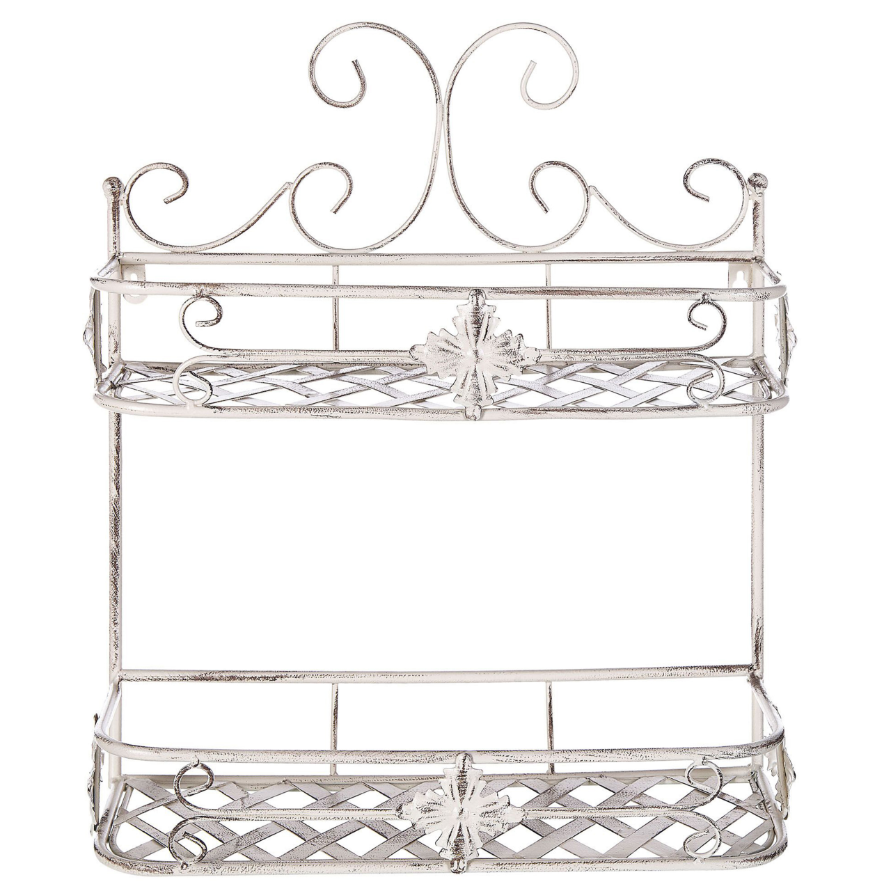 Suspended shelf MARAYES Metal White [4]