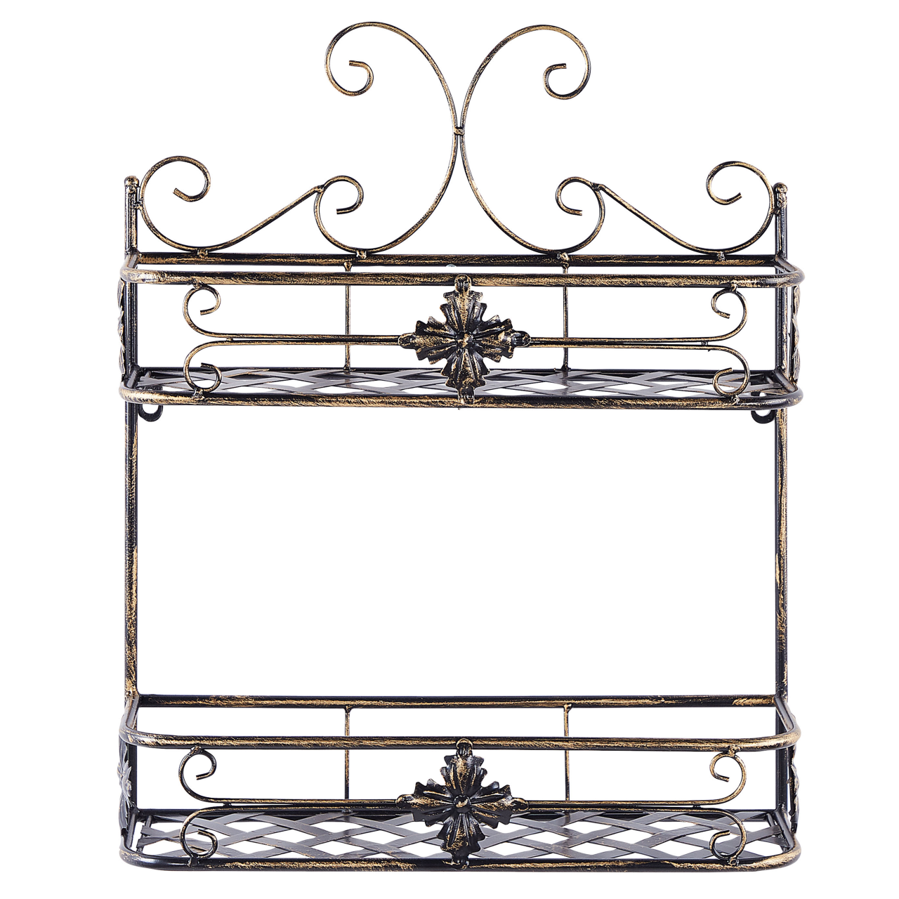 Suspended shelf MARAYES Metal Black [4]