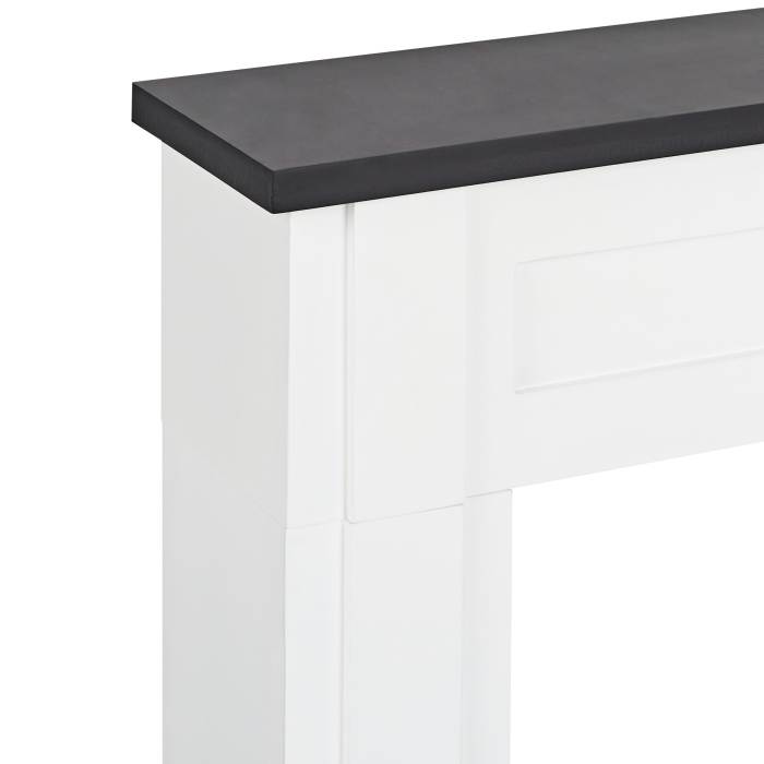 Fireplace frame BAUDIN White [6]