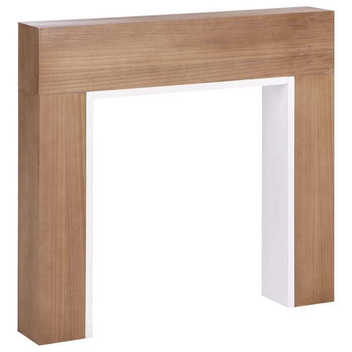 Fireplace frame BOYANUP Light brown [4]
