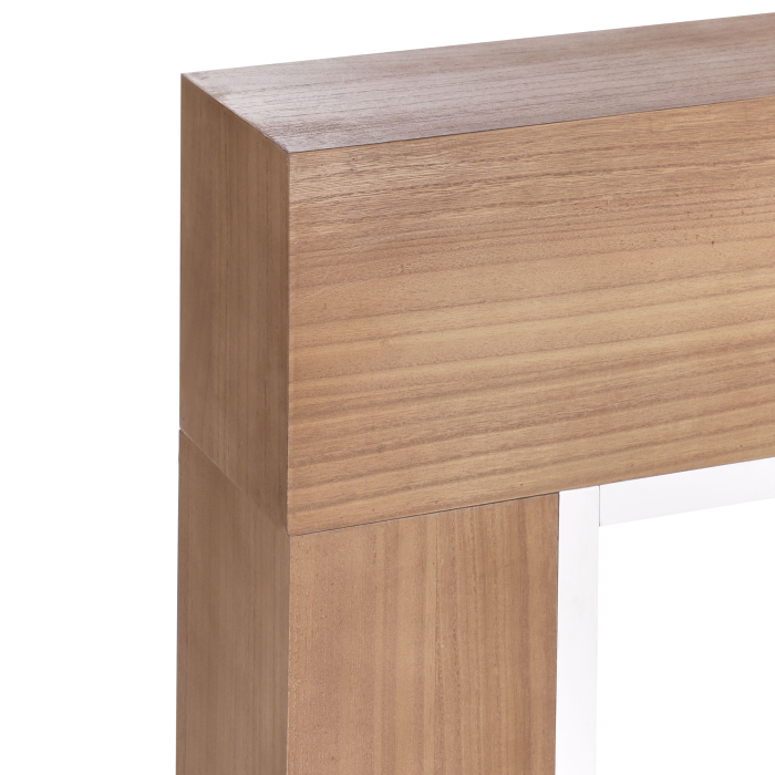 Fireplace frame BOYANUP Light brown [6]