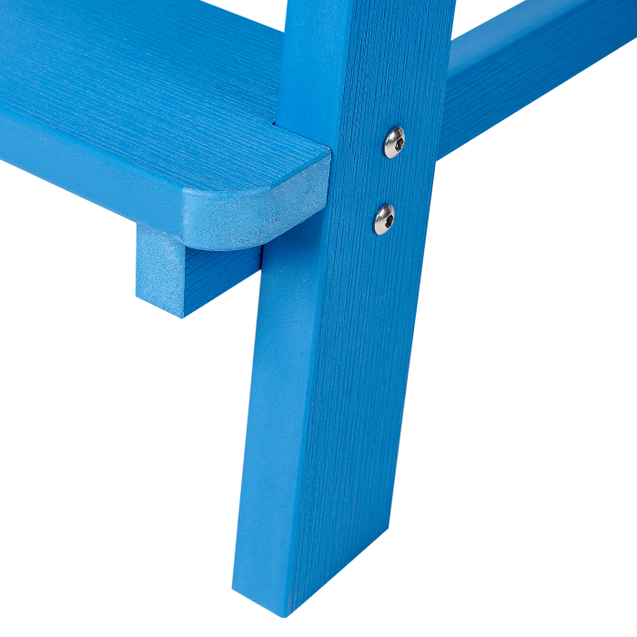 Garden bar chair ADIRONDACK Synthetic material Blue [7]