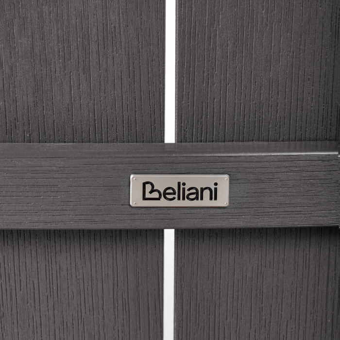 Chair garden bar stool ADIRONDACK Synthetic material Dark grey [8]