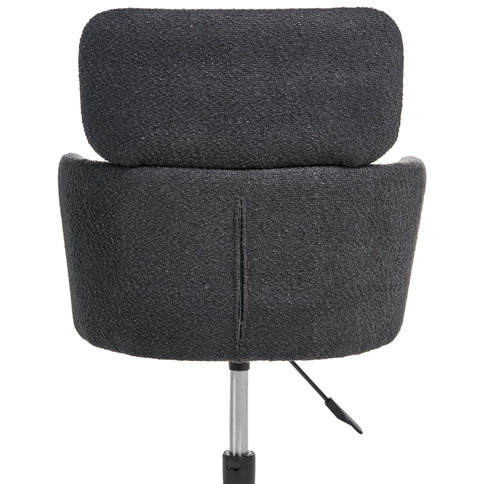 Office chair ALENA Boucle Black [7]
