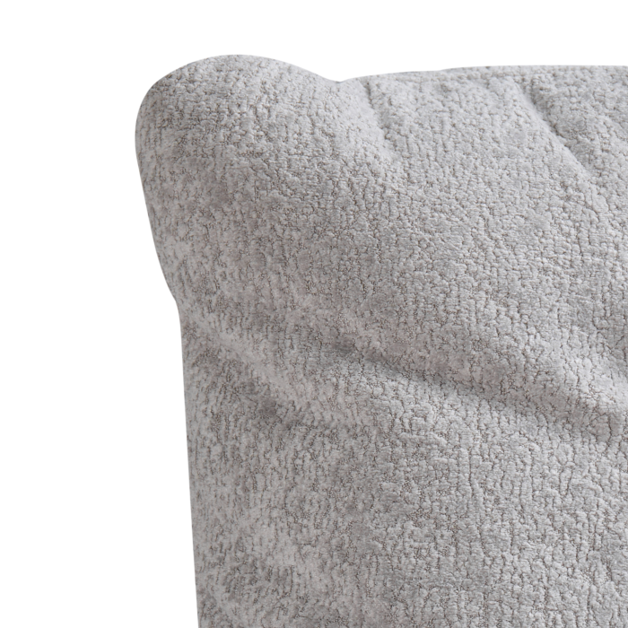 Office chair ALPINE Faux Fur Grey [6]