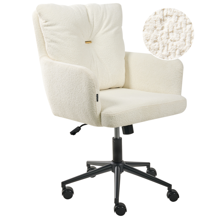 Office chair ALPINE Boucle Off-white [2]