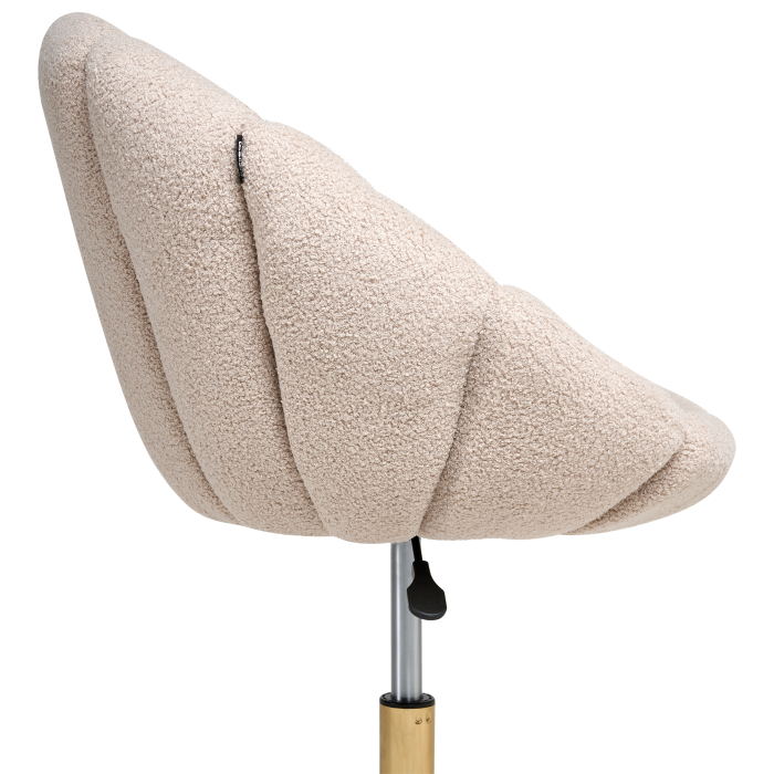 Scaun de birou ANNABELLE Boucle Bej [6]