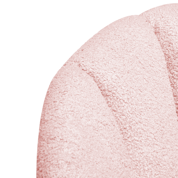 ANNABELLE Office Chair Boucle Pastel Pink [8]