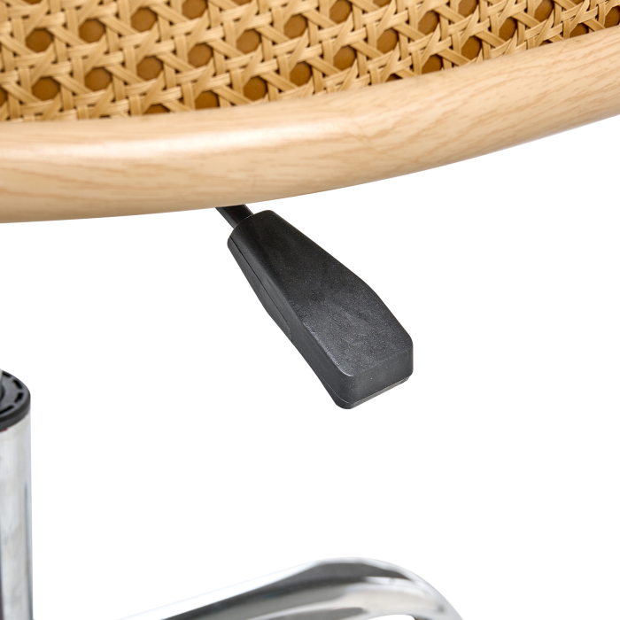 Scaun de birou BALTIMORE Piele ecologică Maro [8]