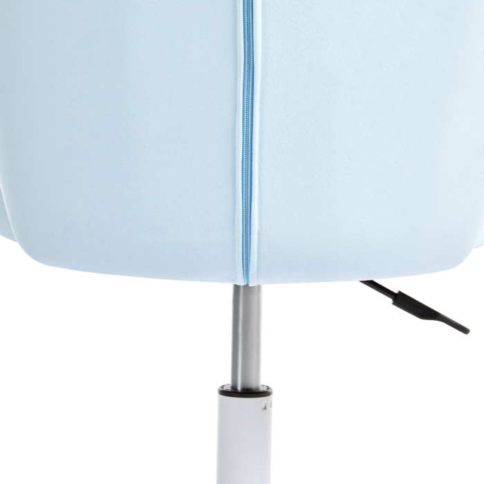 CHEERFUL office chair Velvet Light blue [7]