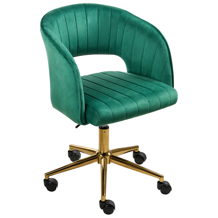 Office Chair KATONAH Velvet Green [2]