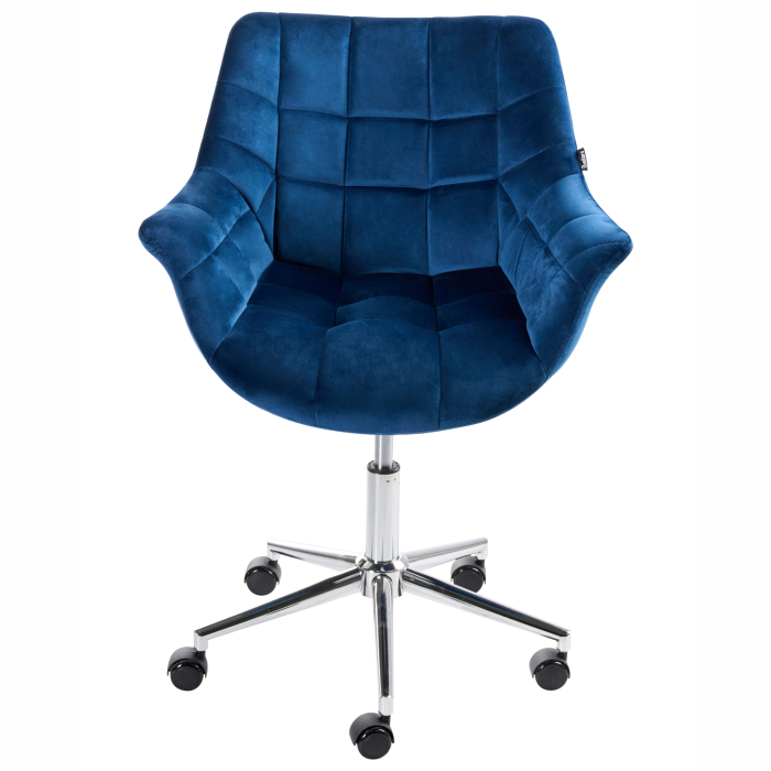 Scaun de birou LABELLE Catifea Bleumarin [5]