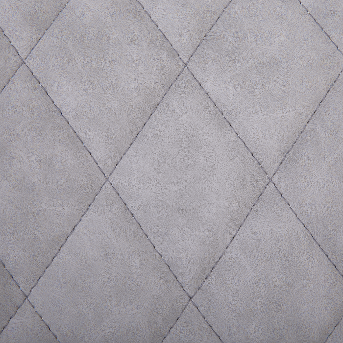 Scaun de birou MARIBEL Piele ecologică Gri deschis [11]