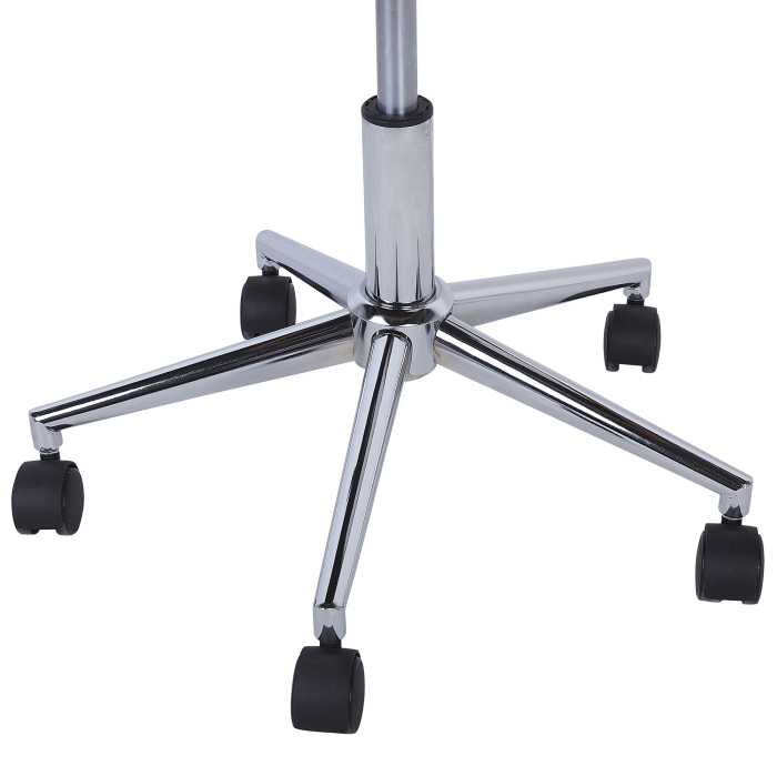 Scaun de birou MARIBEL Piele ecologică Gri deschis [9]