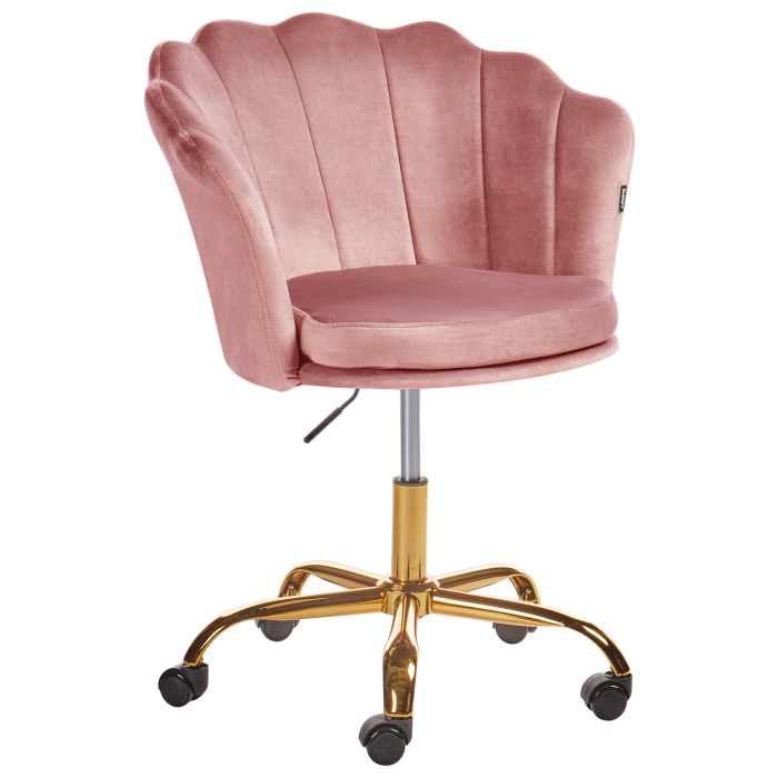 Chair MONTICELLO Office Chair Velvet Pink [5]