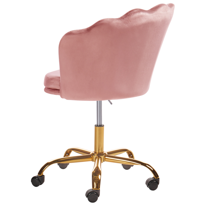 Chair MONTICELLO Office Chair Velvet Pink [6]