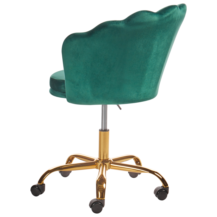 Office chair MONTICELLO Velvet Green [5]