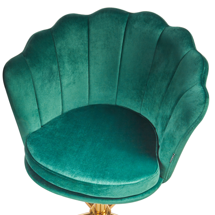 Office chair MONTICELLO Velvet Green [6]