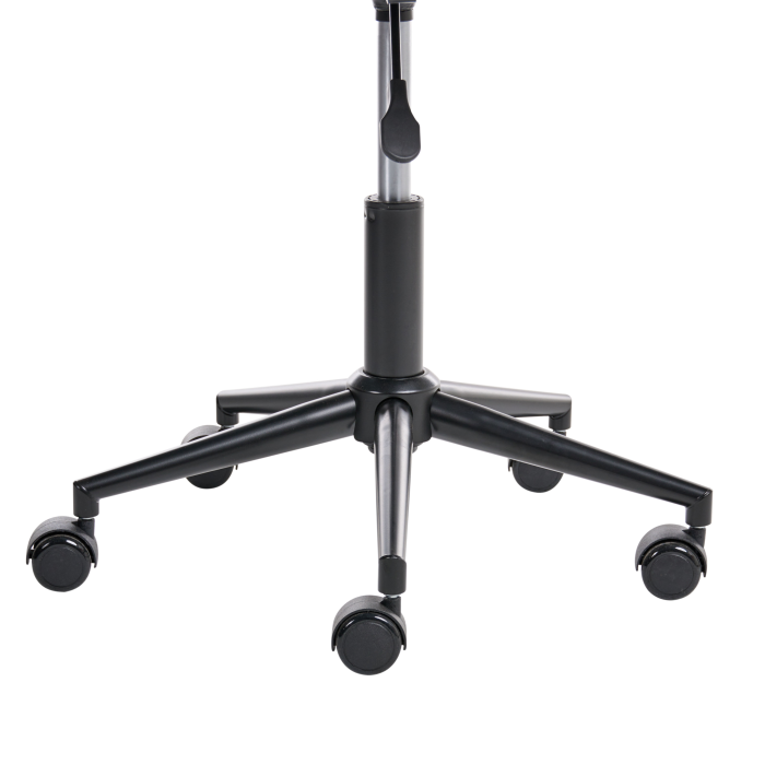 Scaun de birou MORAGA Boucle Roz pastel [9]