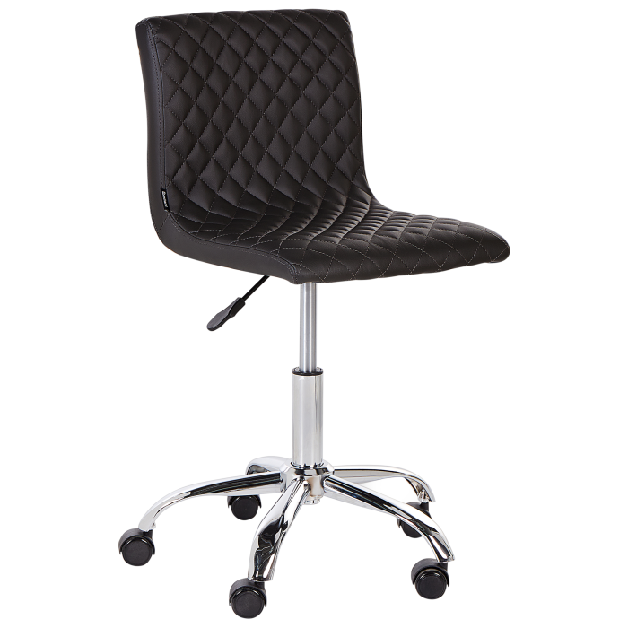 ORLANDO Office Chair Faux Leather Black [2]