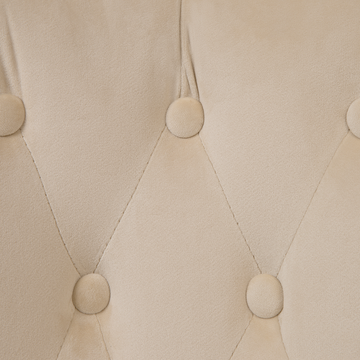 Scaun de birou PARRISH Catifea Bej [9]