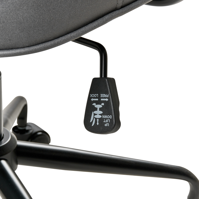 Office Chair PAWNEE Velvet Grey [8]