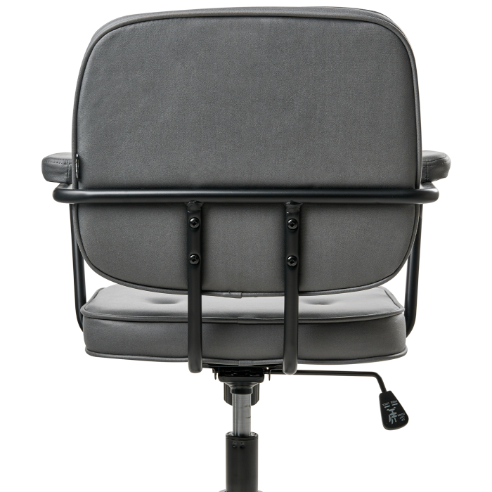 Office Chair PAWNEE Velvet Grey [6]