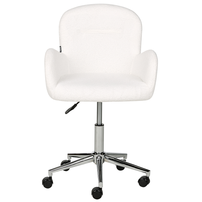 Office chair PRIDDY Boucle Off-white [5]