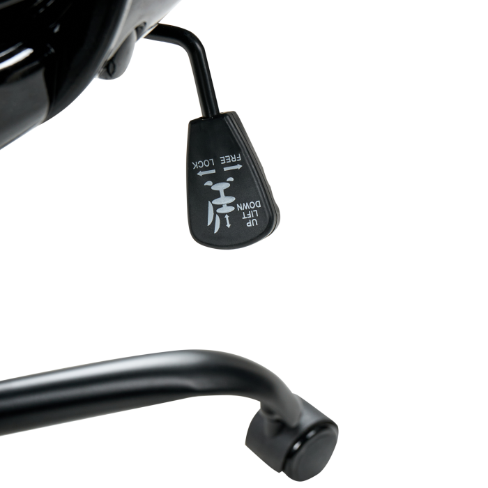 Office chair PRINCESS Velvet Black [10]